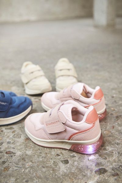 En Fant Sneakers Velcro w. Light Sepia Rose