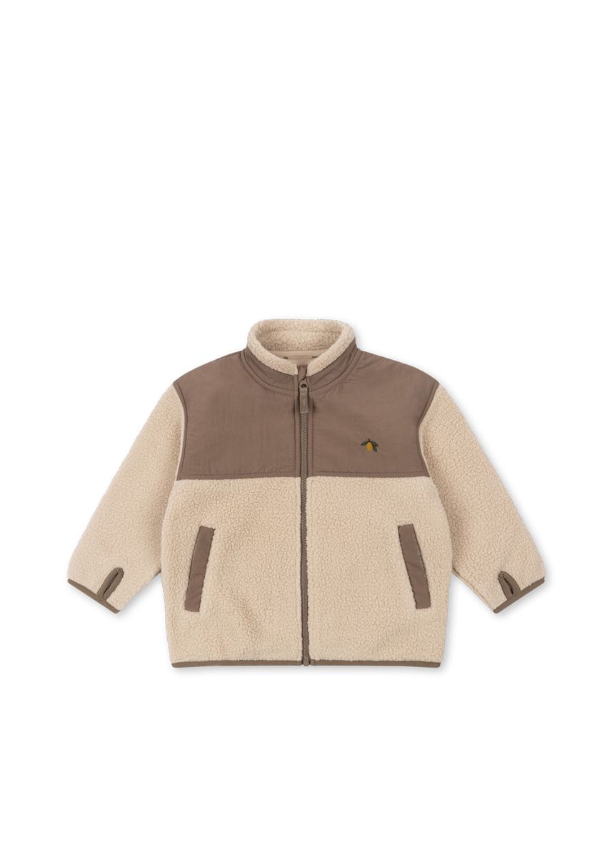 Konges Sløjd Flynn Fleece Jakke Grs Oxford Tan